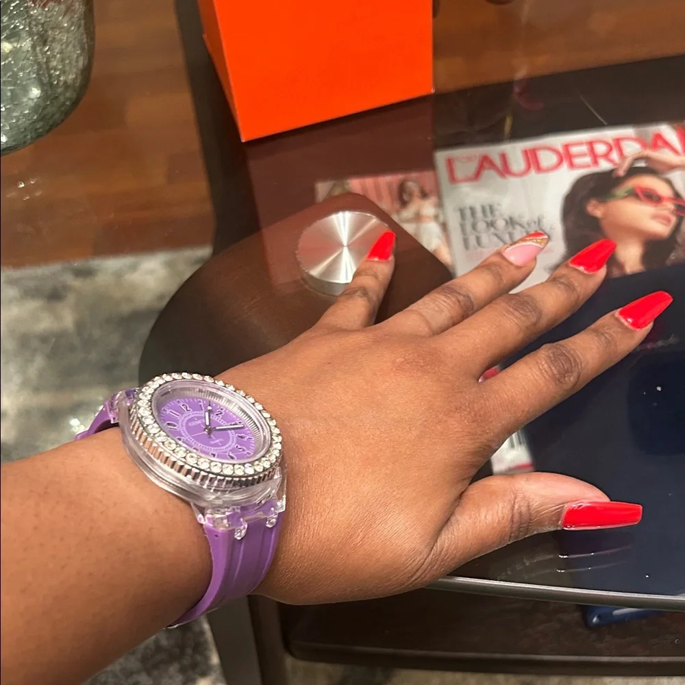 Purple Women's Watch - Picture 4 of 11